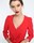 ALBA CONDE Vestido Rojo Botones - Imagen 1