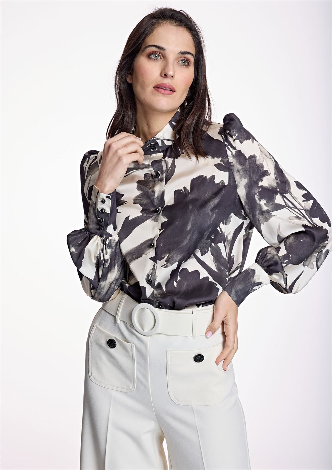 ALBA CONDE Blusa Estampada - Imagen 1