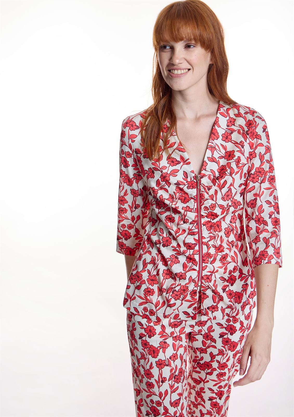 ALBA CONDE Blusa Estampado Floral - Imagen 2