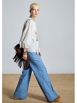 ALBA CONDE Blusa Estilo Bohemio - Imagen 2