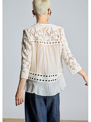 ALBA CONDE Blusa estilo Boho - Imagen 2