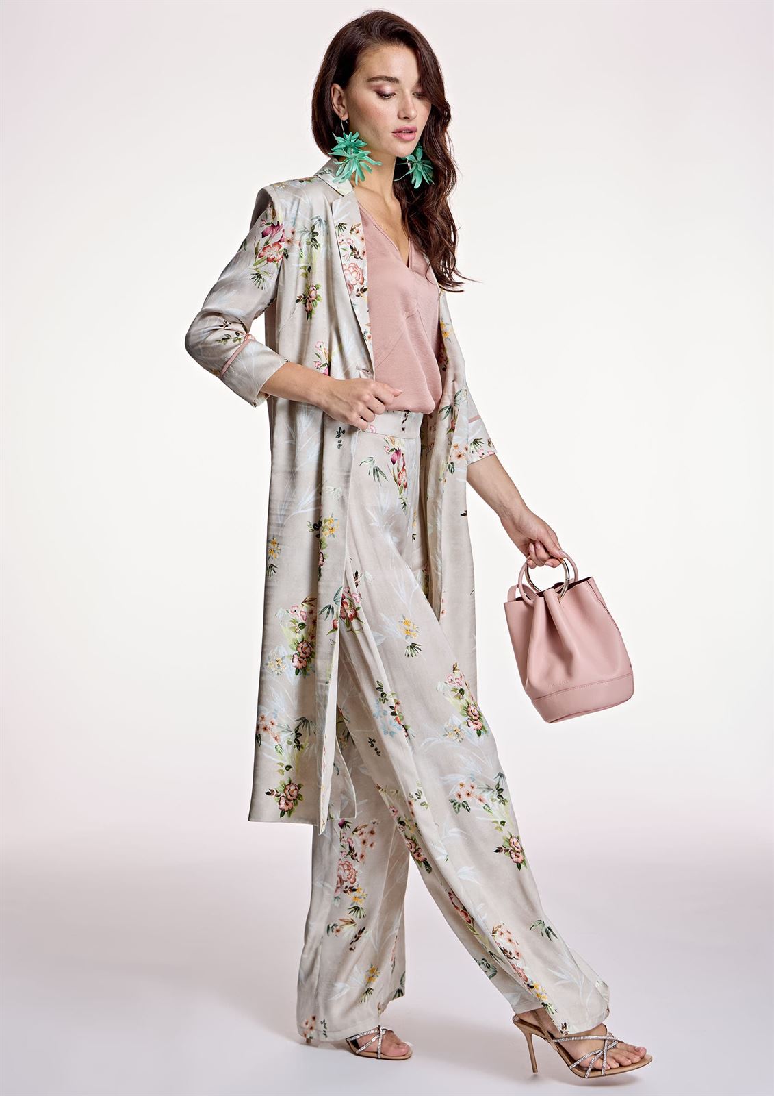 ALBA CONDE Kimono Estampado Floral - Imagen 2