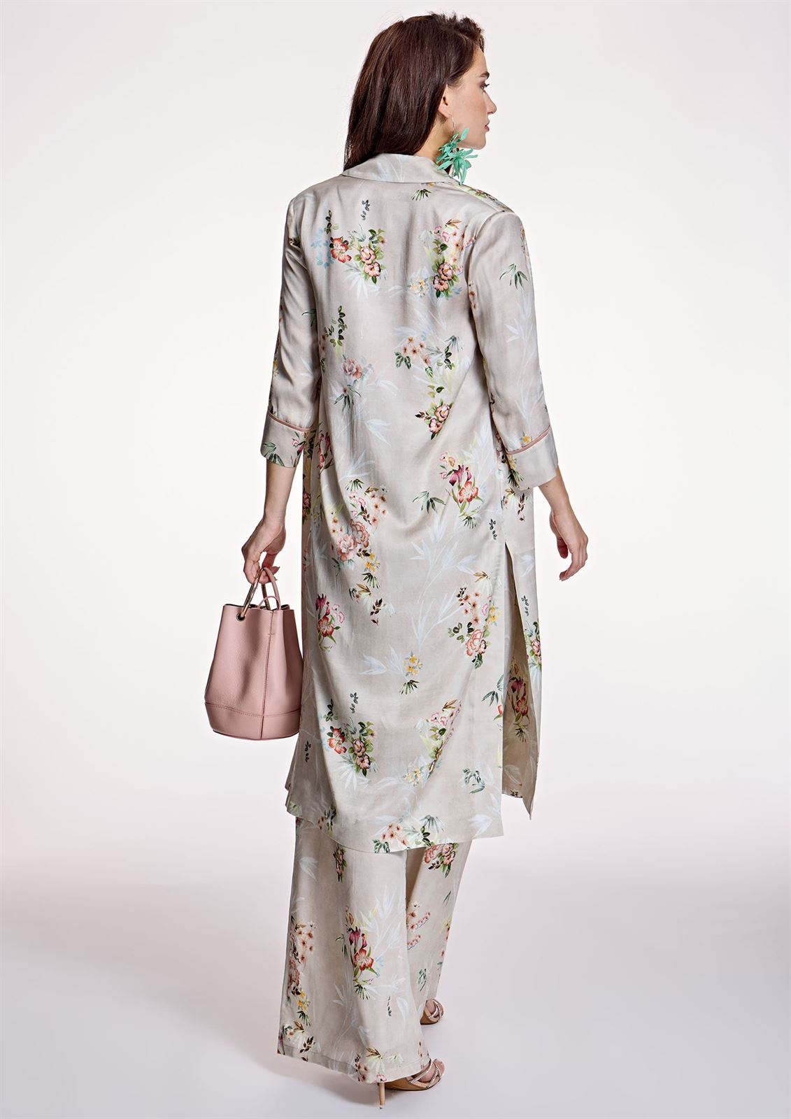 ALBA CONDE Kimono Estampado Floral - Imagen 3