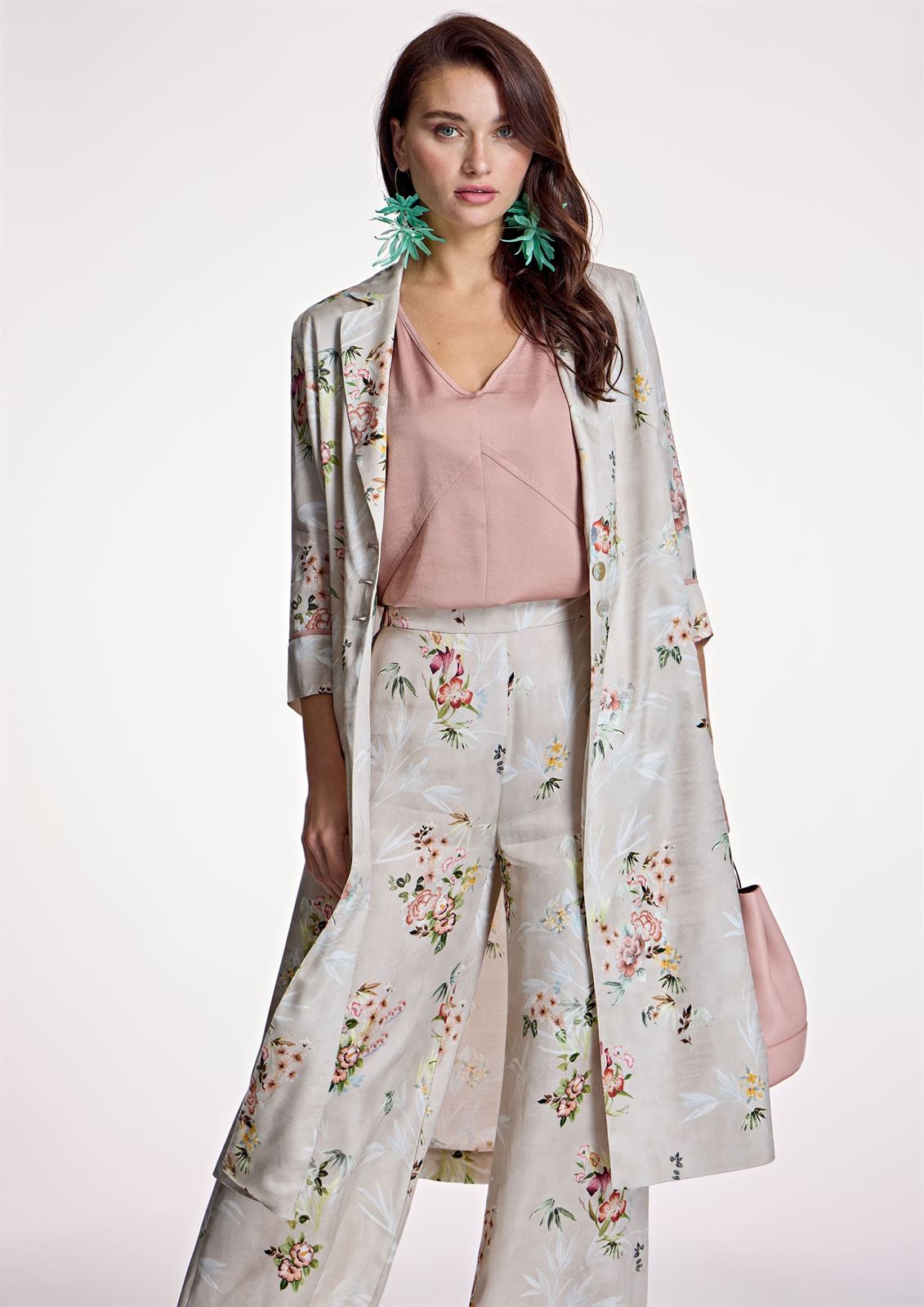 ALBA CONDE Kimono Estampado Floral - Imagen 5