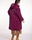 ALBA CONDE Parka Oversize Acolchada Granate - Imagen 2