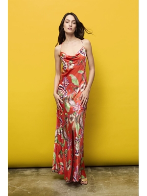 CIVIT Vestido Largo Estampado - Imagen 1