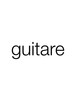 GUITARE