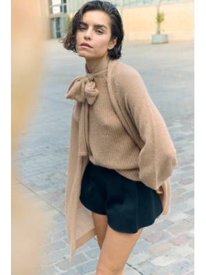 SITA MURT Chaqueta Larga Burgundy - Imagen 2