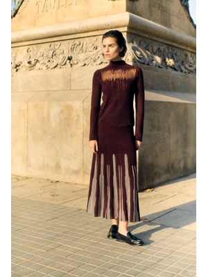 SITA MURT Falda Midi Radial - Imagen 2