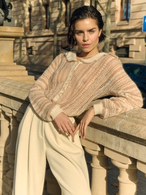 SITA MURT Pantalón Punto con Pinzas - Imagen 2